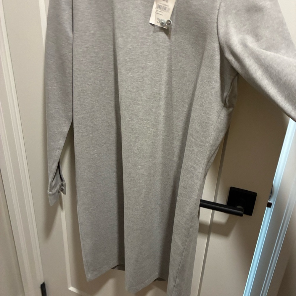 Joe Fresh grey heather  Long Sleeve Shift Dress